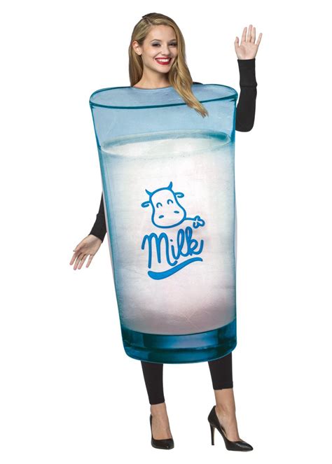 Giant Glass Of Milk Costume Food Costumes