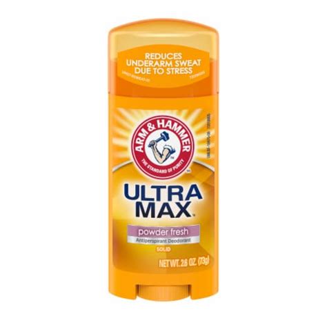 arm hammer ultra max powder fresh antiperspirant deodorant  oz