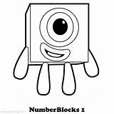 Numberblocks Xcolorings 70k sketch template