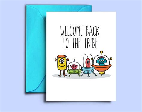 printable alien welcome home cards welcome back dad
