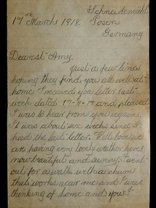 wwi diggers love letters   trenches    true love