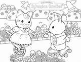 Sylvanian Coloring Pages Families Calico Critters Easter Cottage Celebrate Printable Hellokids Family Color Print Preschooler Sheets Kids Getcolorings Odwiedź Rudolph sketch template