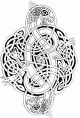Celtic Coloring Pages Mandala Dragon Adults Printable Adult Knots Knot Dragons Designs Tattoo Deviantart Print Book Getcolorings Google Ages Oloring sketch template