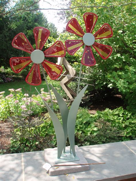16 Best Images About Fused Glass Garden Art On Pinterest Gardens