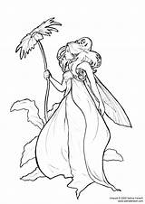 Coloring Pages Fairy Fairies Selina Mermaid Fenech Enchanted Printable Adult Designs Wiccan Fantasy Colouring Nene Thomas Color Book Books These sketch template