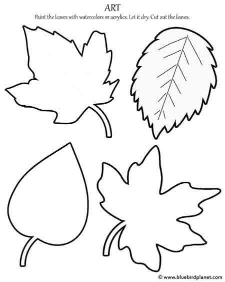 printables  kids fall leaf template leaf template leaves