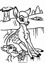 Bambi sketch template