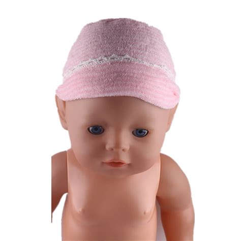 Pink Cap Hat Doll Clothes Wear Fit 18 American Doll 43cm Doll Clothes