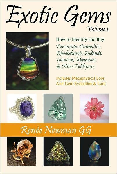 exotic gems volume 1 how to identify and buy tanzanite ammolite rhodochrosite zultanite