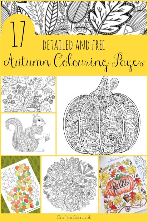 fall themed adult coloring pages simplemost