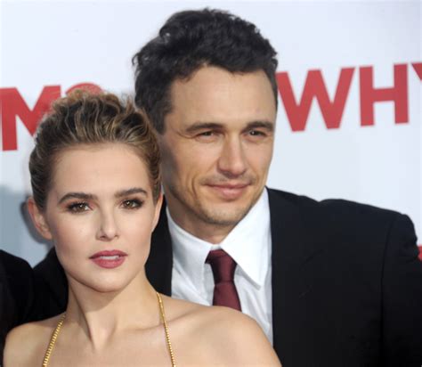 zoey deutch said when james franco kissed her his breath was not good