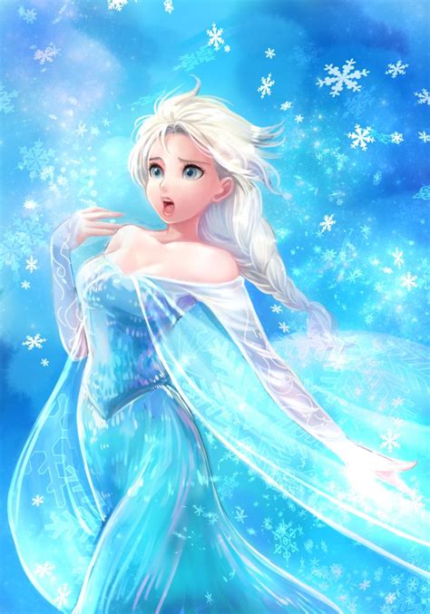 Elsa Elsa The Snow Queen Fan Art 37470104 Fanpop