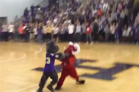 kentucky high school mascot fight gets out of giant furry