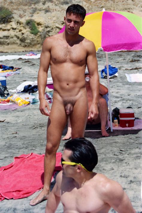 Naked Amateur Guys Nude Beach Couple