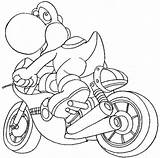 Mario Kart Videojuegos sketch template