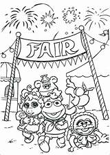 Fair Coloring Pages Fun County Getdrawings sketch template
