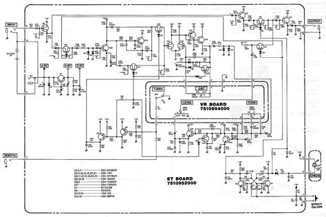 audio service manuals   boss ds  turbo distortion schematic