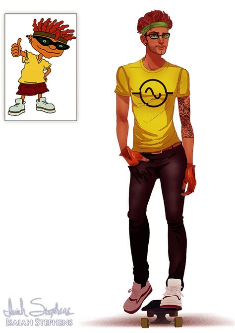 Otto From Rocket Power 90s Cartoon Characters As Adults Fan Art
