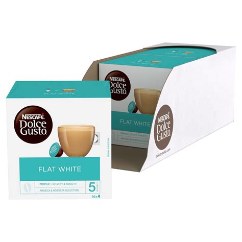 buy nescafe dolce gusto flat white coffee pods count pack     desertcartoman