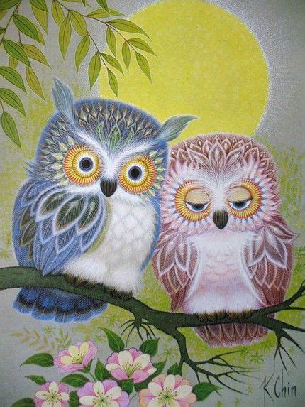 cute owls wallpaper owl artwork owl painting