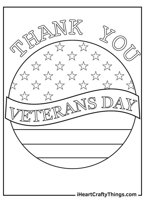 printable veterans day coloring pages updated