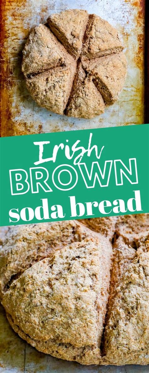 the best easy irish brown soda bread recipe ⋆ sweet cs