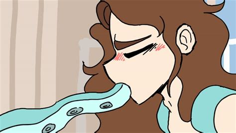rule 34 animated blue blush deepthroat octopus saliva