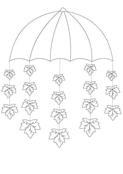 umbrella craft template  funnycrafts umbrella craft umbrella
