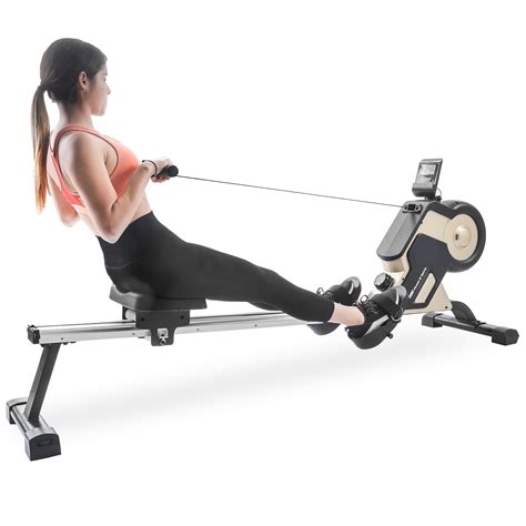 urhomepro home rowing machine  lcd monitor smart row machine exercise equipment  gym