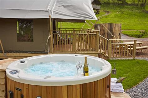 Safari Tent With Electric Hot Tub Dates Released • Brownscombe Luxury