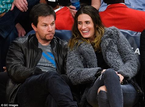 Mark Wahlberg And Wife Rhea Durham Turn Out For Lakers Game Daily