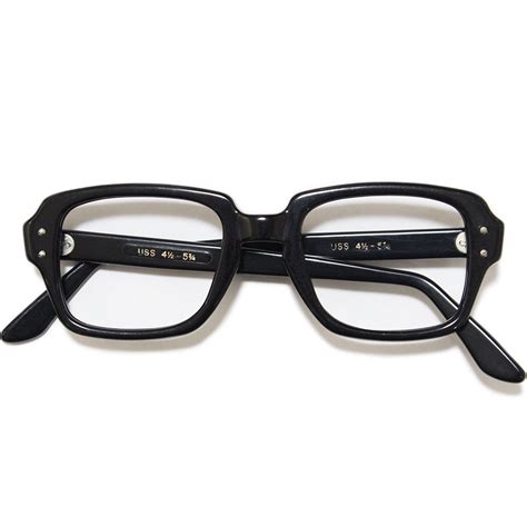 1960 s 70 s type s9 uss military official eyeglasses black ｜ ビンテージ眼鏡