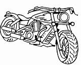 Motocicletas sketch template