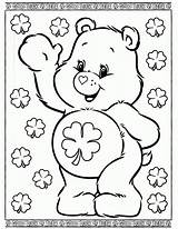 Coloring Bear Care Pages Printable Bears Lucky Teddy Print Luck Good Colouring Ages Picnic Color Kids Sheets Book Sheet Adult sketch template