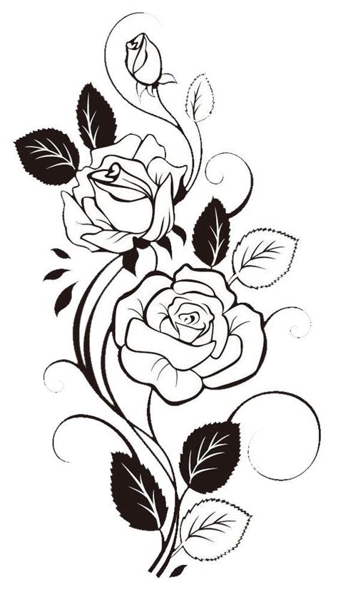 flowers tattoo images flower drawing roses drawing coloring pages