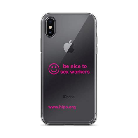Be Nice To Sex Workers Iphone Case