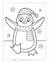 Penguin Preschoolers Itsybitsyfun Bitsy Itsy Malvorlagen Themed Etkinlik Hikaye Jurnalistikonline Invierno Pinguin sketch template