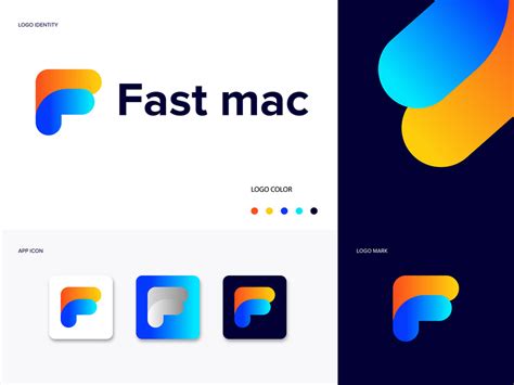 fast mac logo design modern logo design  siam ahmed  dribbble