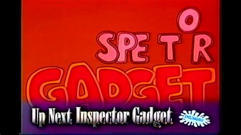Emilianoxd111 Inspector Gadget Up Next Promo 1995 Youtube