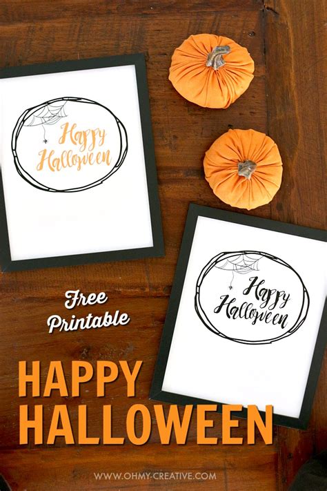 happy halloween  halloween printables   creative