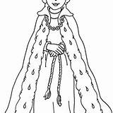 Coloring Esther Queen Ahasuerus King Gown Crown Beautiful Put Her Head sketch template