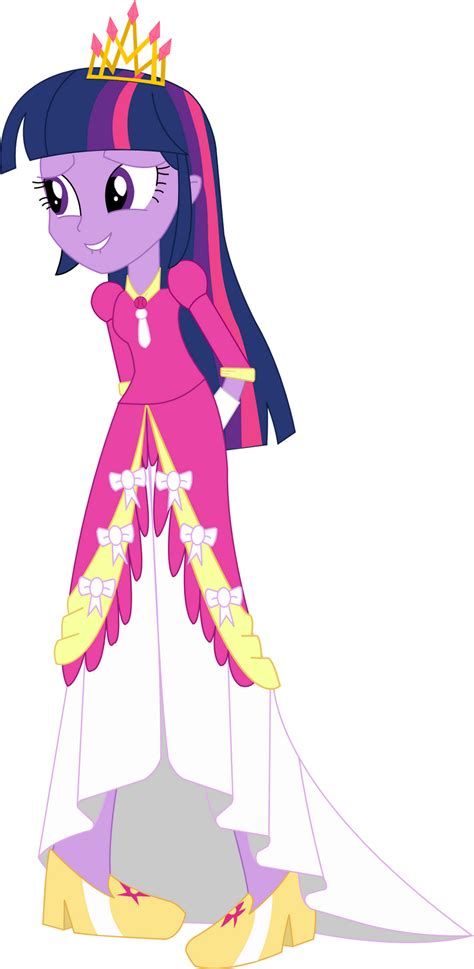 equestria girls twilight sparkle princess dress  sketchmcreations