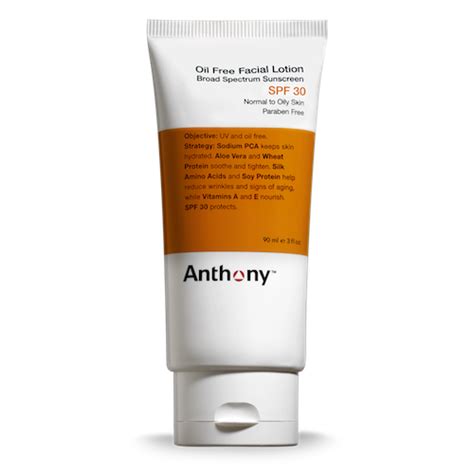 anthony logistics oil free facial lotion spf 15 porn pic