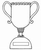 Trophy Coloring Cup Clipart Pages Colouring Sports Football Diy Sheets Winners Sheet Trophies Color Colour Cliparts Dad Clip Printable Lds sketch template