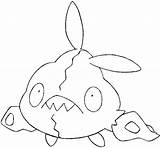 Trubbish Coloriages Pokémon Morningkids sketch template