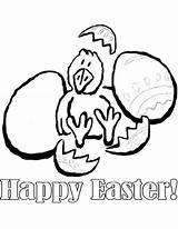 Easter Pages Coloring Happy Card Cards Comment Leave sketch template