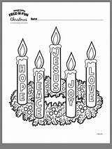 Advent Colouring sketch template