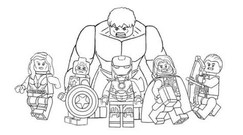disegni da colorare lego avengers infinity war disegni da colorare
