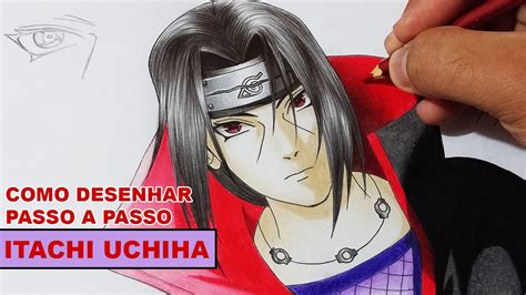 como desenhar itachi uchiha passo a passo how to draw