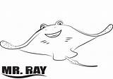 Finding Dory Coloring Pages Nemo Mr Drawing Ray Printable Para Disney Colouring Drawings Book Colorir Procurando Pixar Cartoon Kids Otter sketch template
